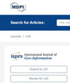 ISPRS International Journal of Geo-Information雜志封面